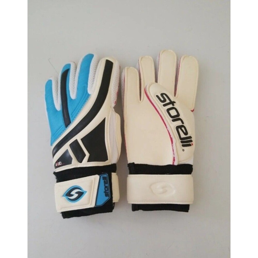 Storelli XRB-1 Negative Match Day Gloves Size 5 White / Black / Blue